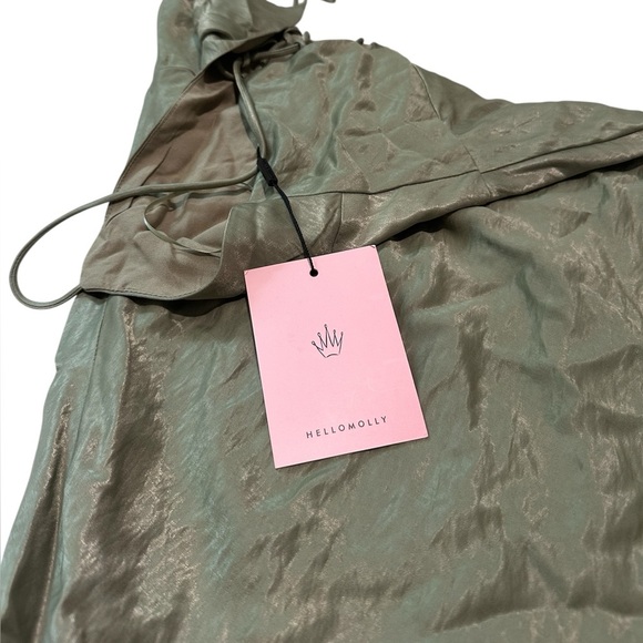 NWT CRASHING PROM MIDI DRESS GREEN Medium - Picture 10 of 14